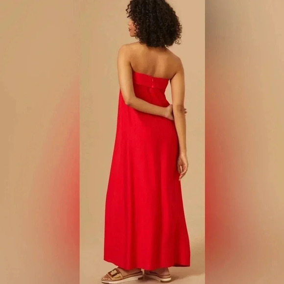 Altar'd State Red Alisha Maxi Dress NWT - Picture 4 of 8